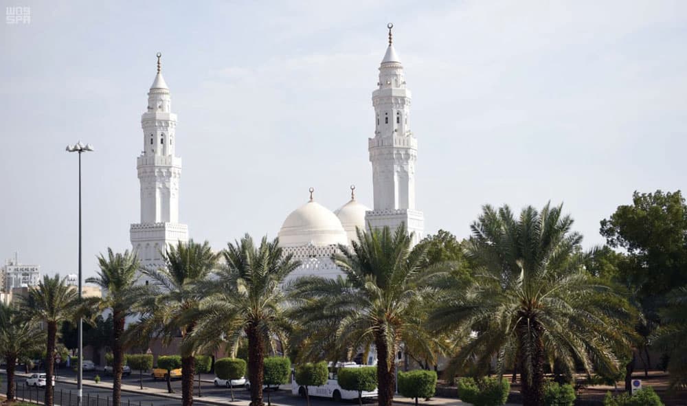أبرز المساجد التي تحتضنها المدينة المنورة وأهمها بعد المسجد النبوي مسجد قباء. «واس»