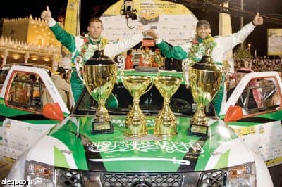 "الطائر" السعودي يزيد الراجحي يفوز في باها حائل السعودي