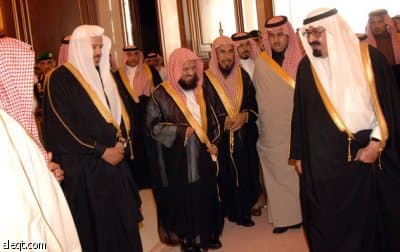 رئيس مجلس الشورى ومستشارين الديوان الملكي يتشرفون بالسلام على خادم الحرمين الشريفين