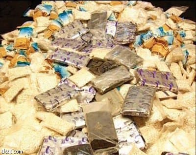 الكشف عن شبكة محلية لتهريب المخدرات على ارتباط بجهات خارجية