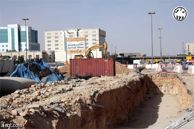 إنجاز أكثر من 30% من تطوير طريق الملك عبدالله