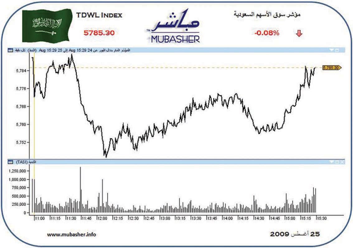 سوق الأسهم شبه مستقرة .. والسيولة عند مستويات متدنية