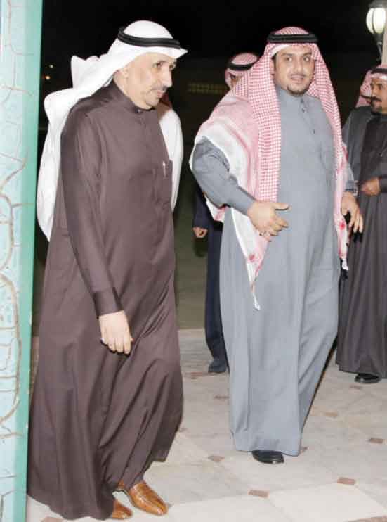 الصقري يحتفي بعودة نواف بن سعد