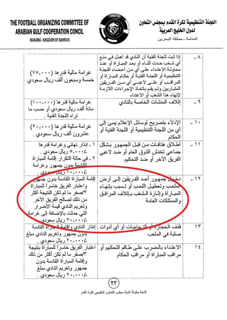 حمدان: طبقوا نص اللائحة