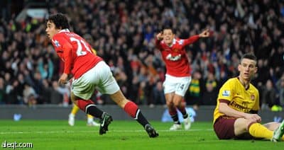 مانشستر يقصي ارسنال من كأس الاتحاد الإنكليزي