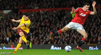 مانشستر يقصي ارسنال من كأس الاتحاد الإنكليزي
