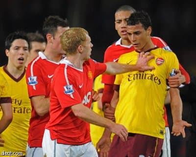 مانشستر يقصي ارسنال من كأس الاتحاد الإنكليزي