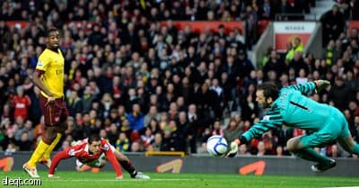 مانشستر يقصي ارسنال من كأس الاتحاد الإنكليزي