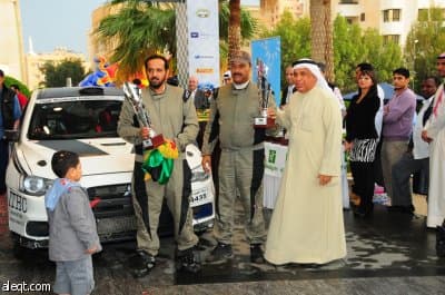 العطية يحرز لقب رالي الكويت الدولي للمرة الثانية في مسيرته