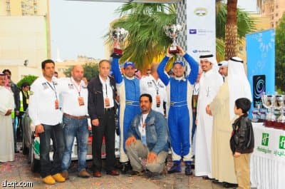 العطية يحرز لقب رالي الكويت الدولي للمرة الثانية في مسيرته