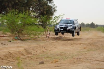 العطية يحرز لقب رالي الكويت الدولي للمرة الثانية في مسيرته