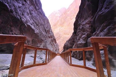 هيئة السياحة والآثار تجهز موقع "طيب اسم" كموقع سياحي في تبوك