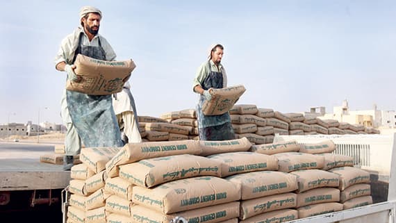 ارتفاع مبيعات الأسمنت محلياً إلى 4.2 مليون طن في أكتوبر