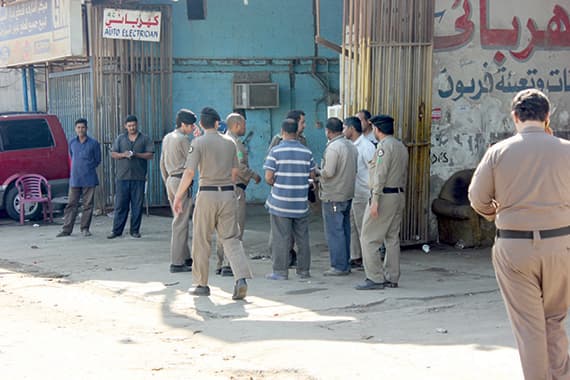 حملة أمنية مكثفة تطيح بـ 9000 مخالف