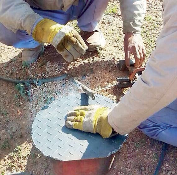 ..وتسريع الإجراءات للوصول إلى أكبر
عدد من الآبار المخالفة