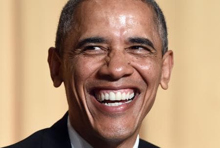 قصة مصورة: أوباما يطلق النكات في لقاء الصحافيين السنوي