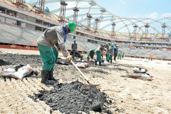 لجنة مونديال 2022: التحديات معقدة .. سنصحح المخالفات ونحسن الأجور