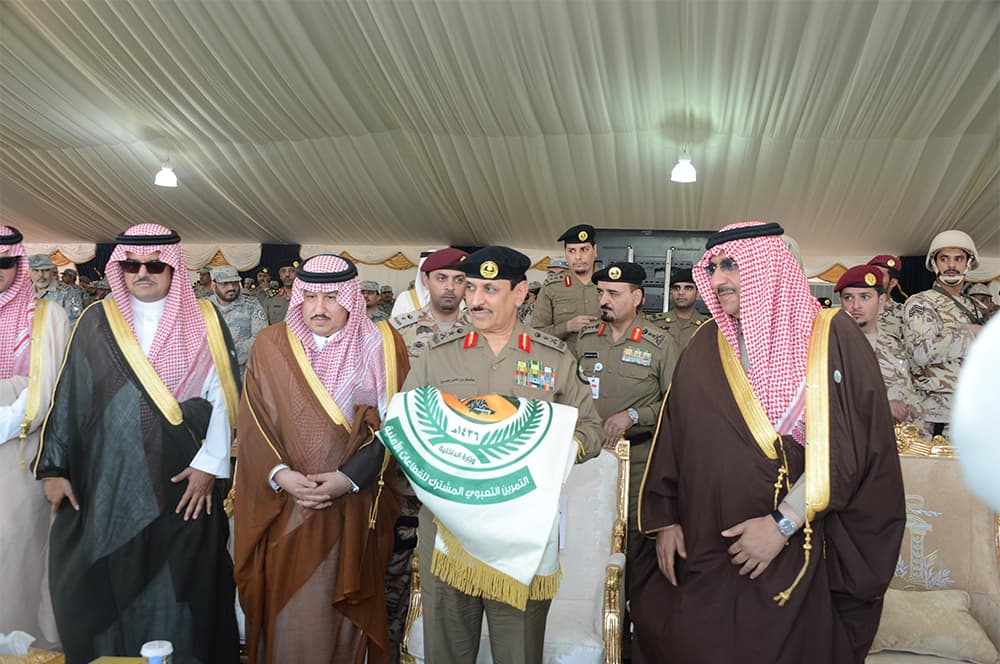 ولي ولي العهد يرعى حفل ختام تمرين "وطن 85"