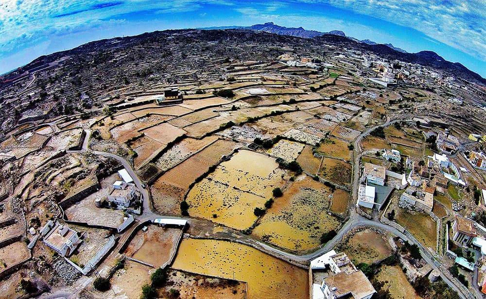 أمطار غزيرة على منطقة جنوب المملكة