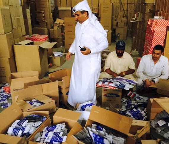 "التجارة" تضبط 70 ألف قطعة غيار سيارات مقلدة في الرياض