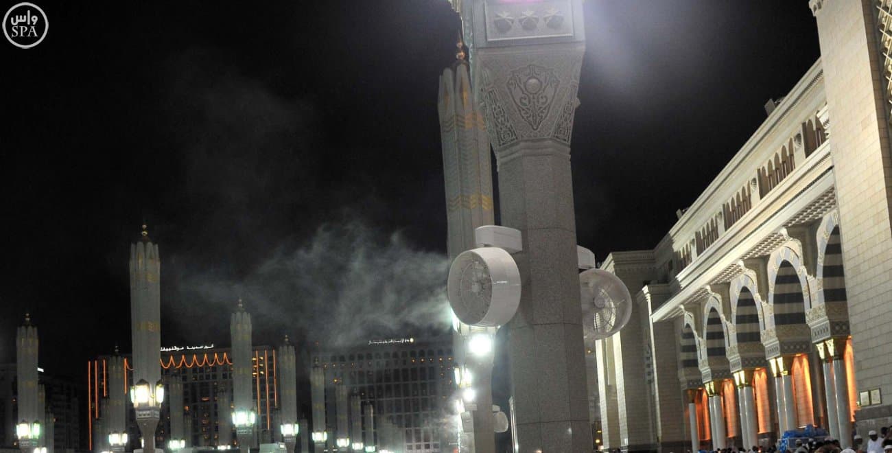 قصة مصورة: الجهات الحكومية في المدينة المنورة تكثف نشاطها لتقديم الخدمات لزوار المسجد النبوي