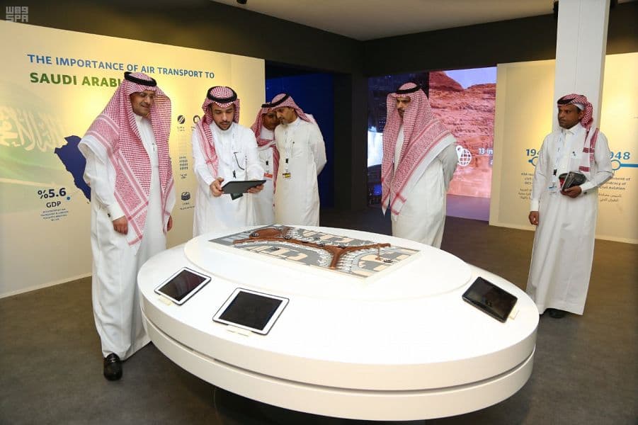 الطيران المدني السعودي يشارك في معرض دبي للطيران 2019