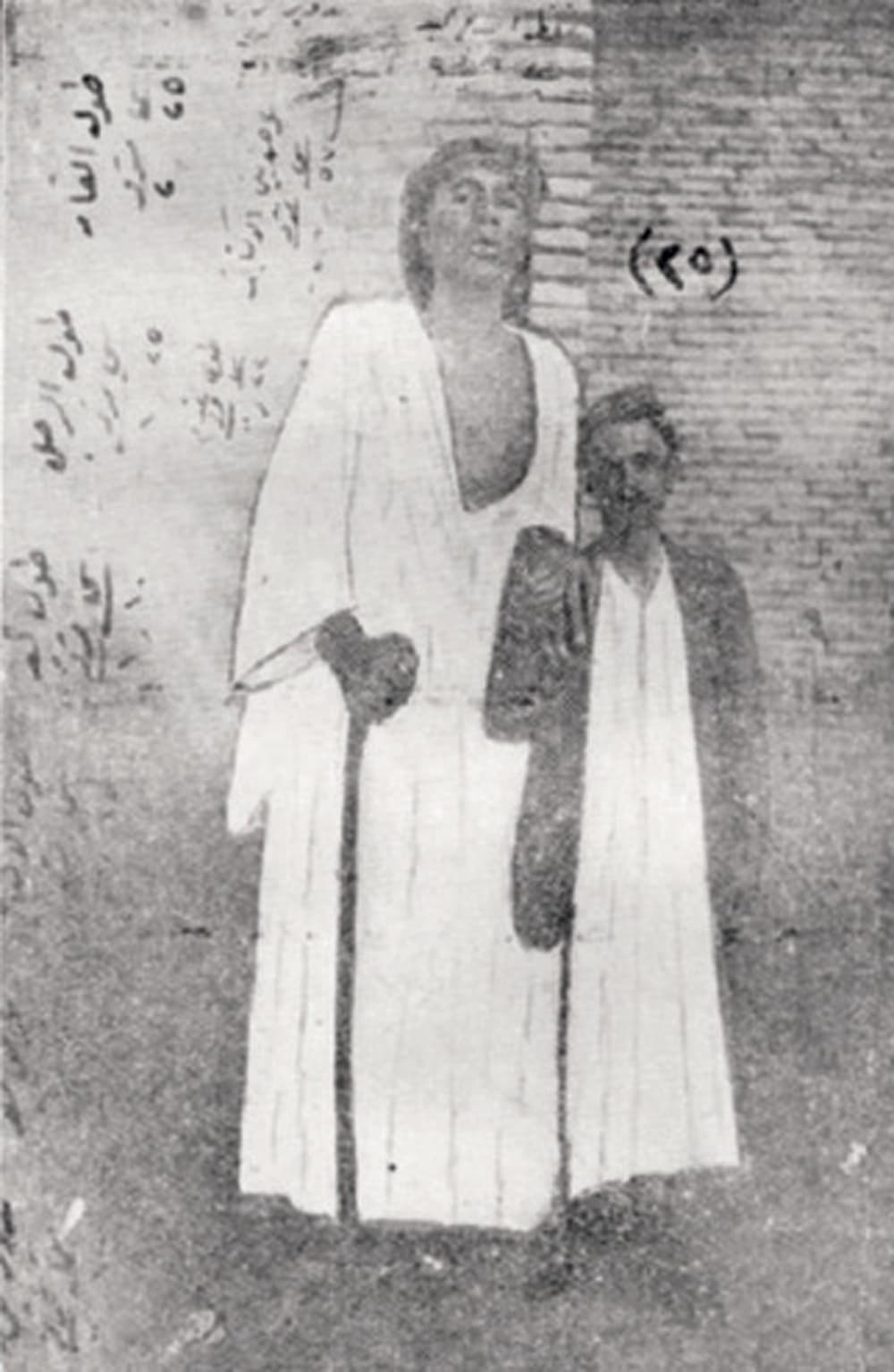 عملاق البصرة في تحفة النبهاني