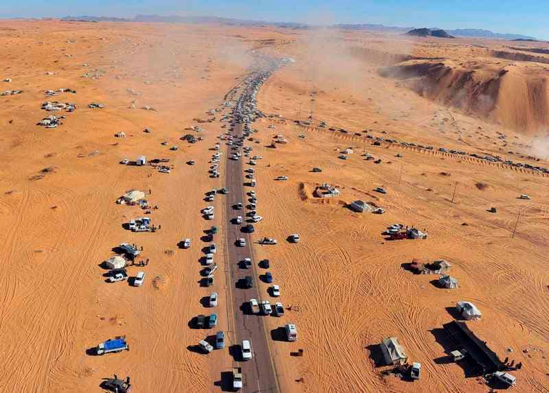 العطية أولاً والرمالي ثانياً في المرحلة الأخيرة من رالي حائل