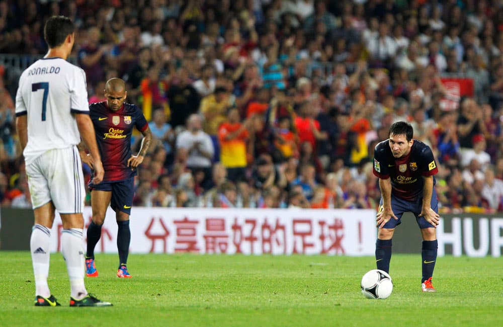 برشلونة يعوض تأخره ويهزم ريال في ذهاب كأس السوبر الاسبانية