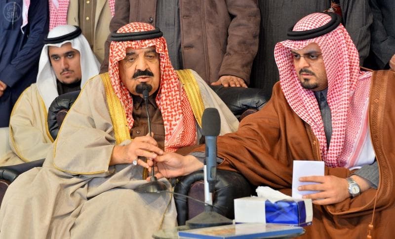 رئيس هيئة البيعة يرعى الحفل الختامي لمهرجان جائزة الملك عبدالعزيز لمزاين الإبل