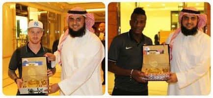 "دعوي البطحاء" يقدم "هدية رياضي" لمدرب العين الاماراتي وأجانبه