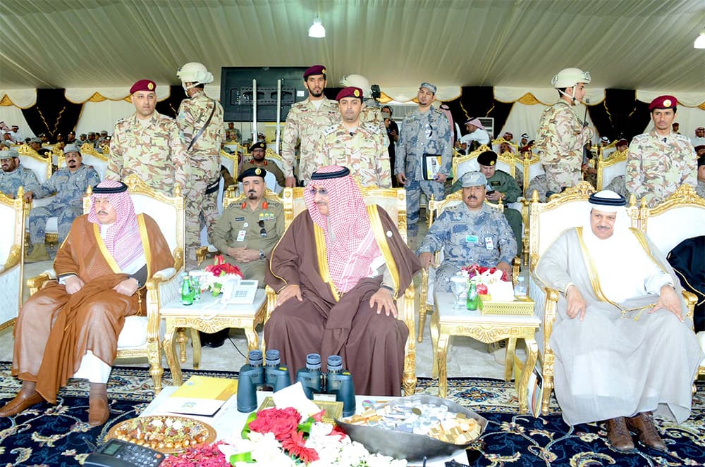 ولي ولي العهد يرعى حفل ختام تمرين "وطن 85"