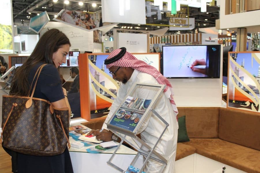 تدشين جناح المملكة بمعرض سوق السفر العالمي في لندن