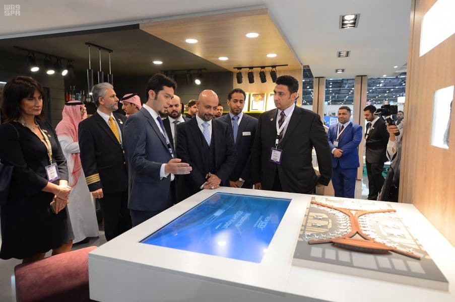 تدشين جناح المملكة بمعرض سوق السفر العالمي في لندن