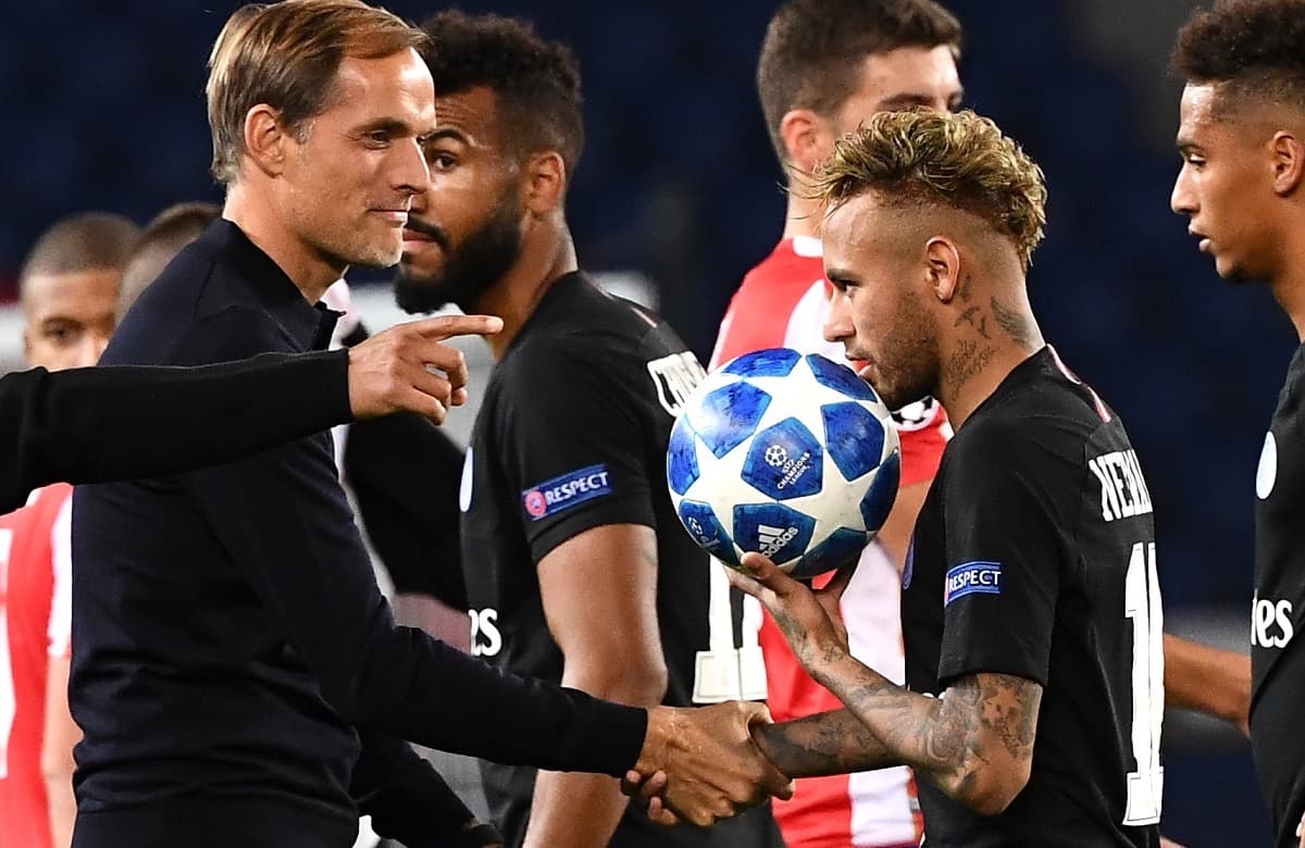 توخيل مدرب باريس: نيمار ملتزم معنا 100 %