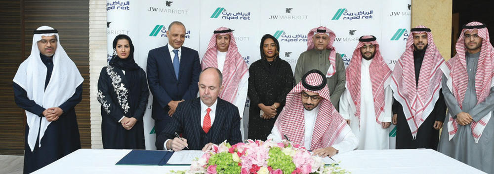 صندوق الرياض ريت يوقع اتفاقية تشغيل فندق برج رافال مع شركة ماريوت الدولية   صحيفة الاقتصادية