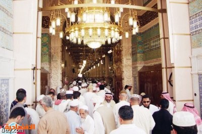 ابواب النساء في المسجد النبوي