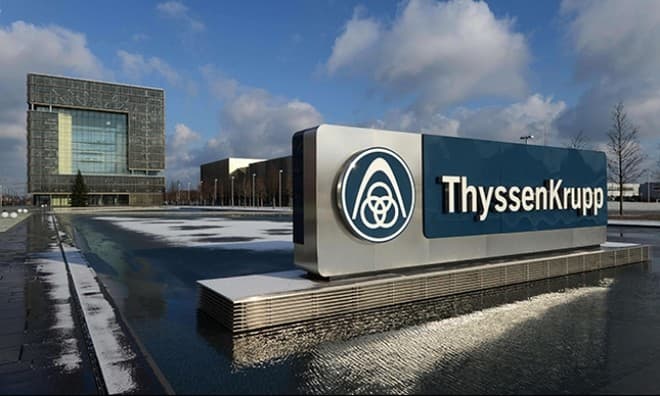 "تيسنكروب" الألمانية تخسر 800 مليون يورو  خلال 3 أشهر