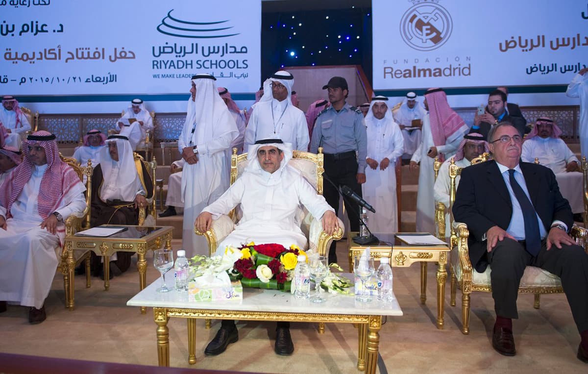 وزير التعليم يدشن أكاديمية "ريال مدريد" في مدارس الرياض