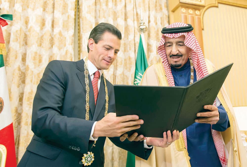 9 اتفاقيات تعزز العلاقات بين السعودية والمكسيك