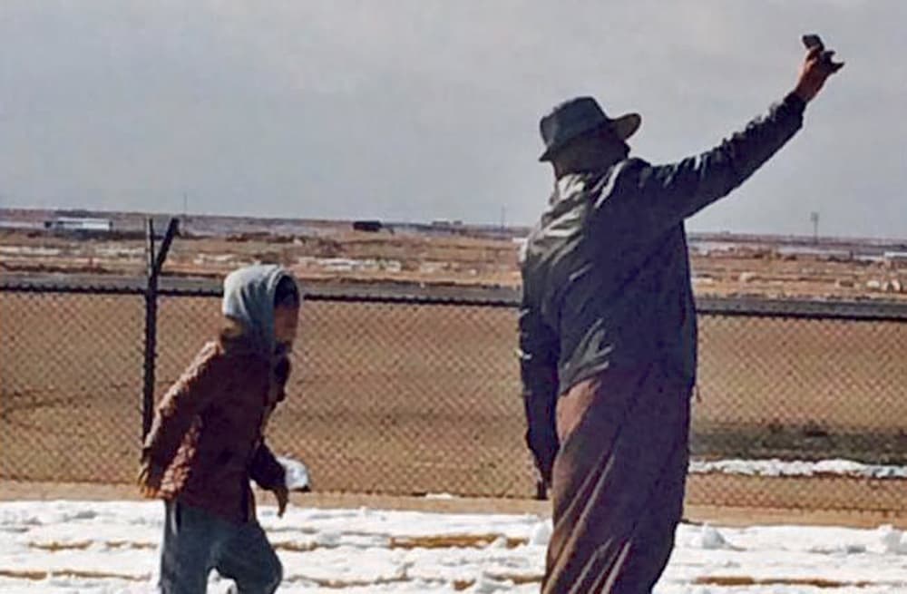 بعد 60 عاما.. الثلوج تعود إلى رفحاء