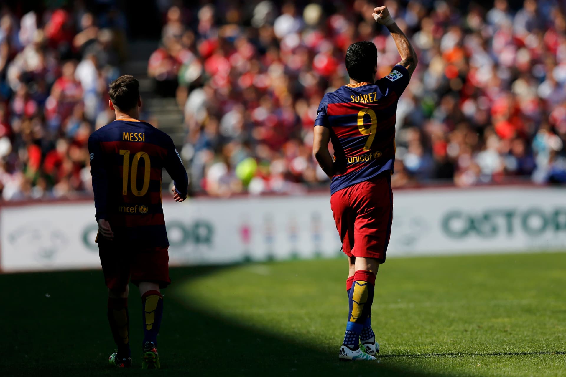 قصة مصورة: برشلونة بطلاً للدوري الإسباني .. وريال مدريد في الوصافة
