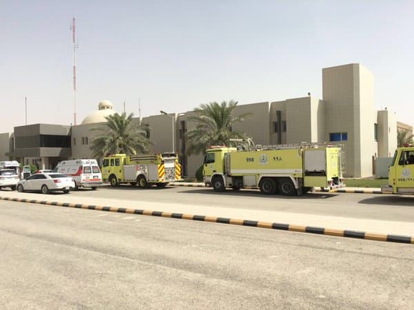 الدفاع المدني: إخلاء مستشفى النقاهه بسبب التماس كهربائي .. ولا إصابات