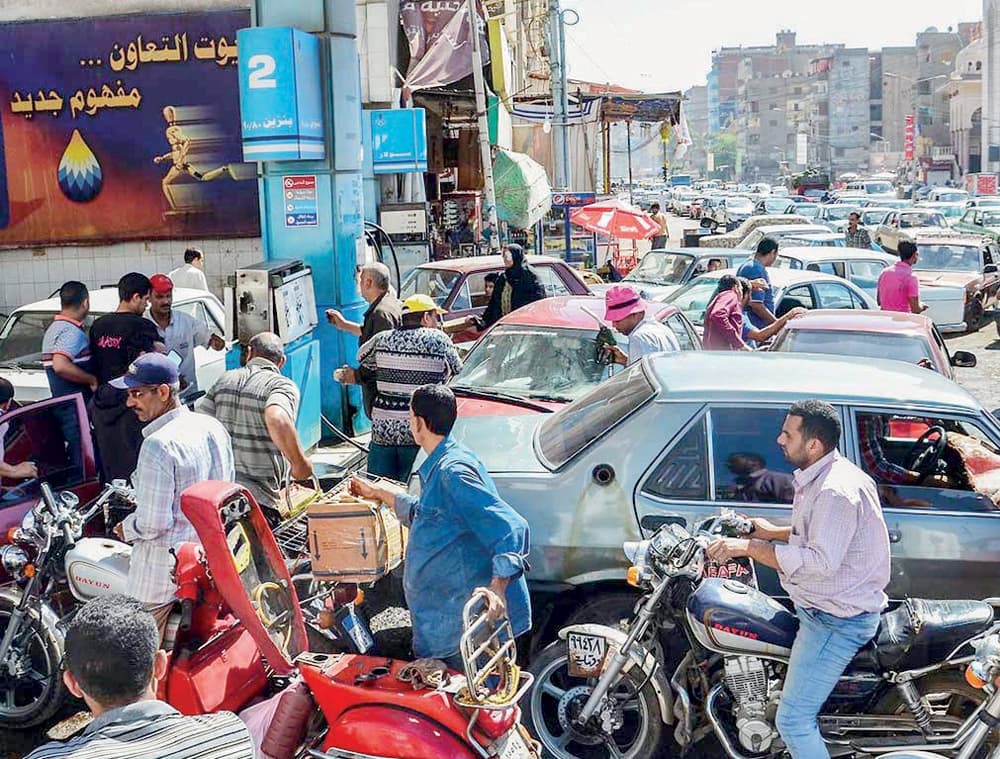 تكلفة دعم الوقود في مصر تهبط
27 % في 9 أشهر