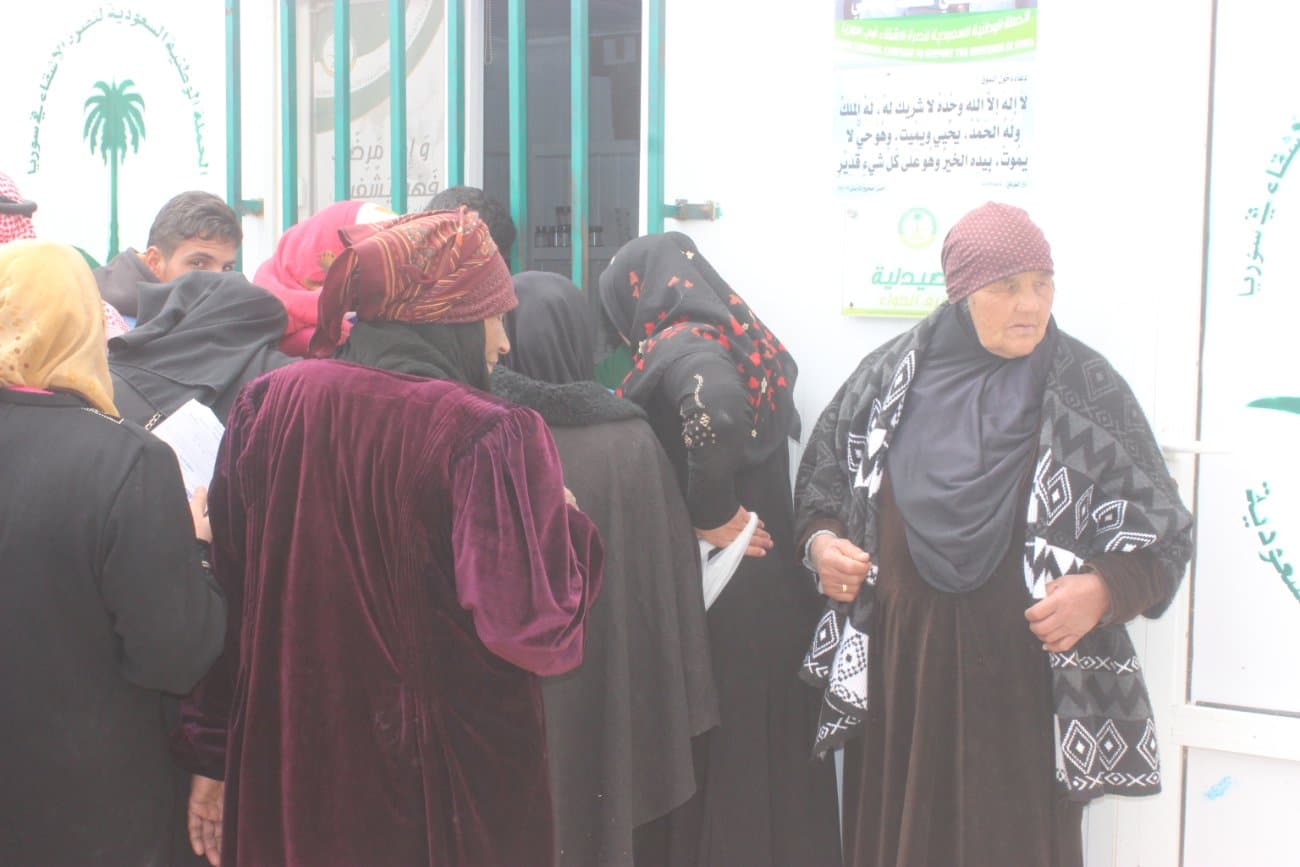 العيادات التخصصية السعودية تستقبل 2389 مراجعا في مخيم الزعتري