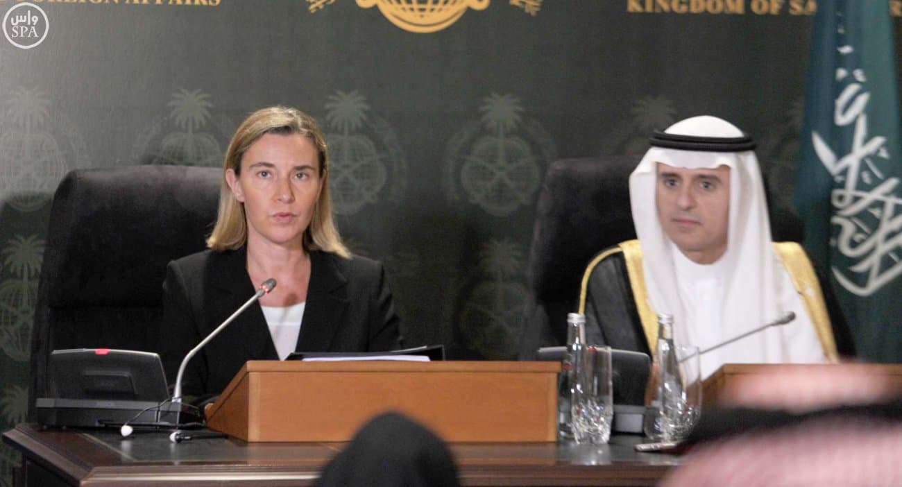 الجبير : المملكة والاتحاد الأوروبي يتمتعان بعلاقات متينة وهناك تطابق في المواقف بين الطرفين
