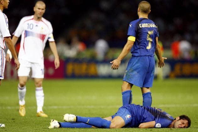 ماتيرازي: لا أستحق نطحة زيدان لأنني شتمت شقيقته وليس أمه