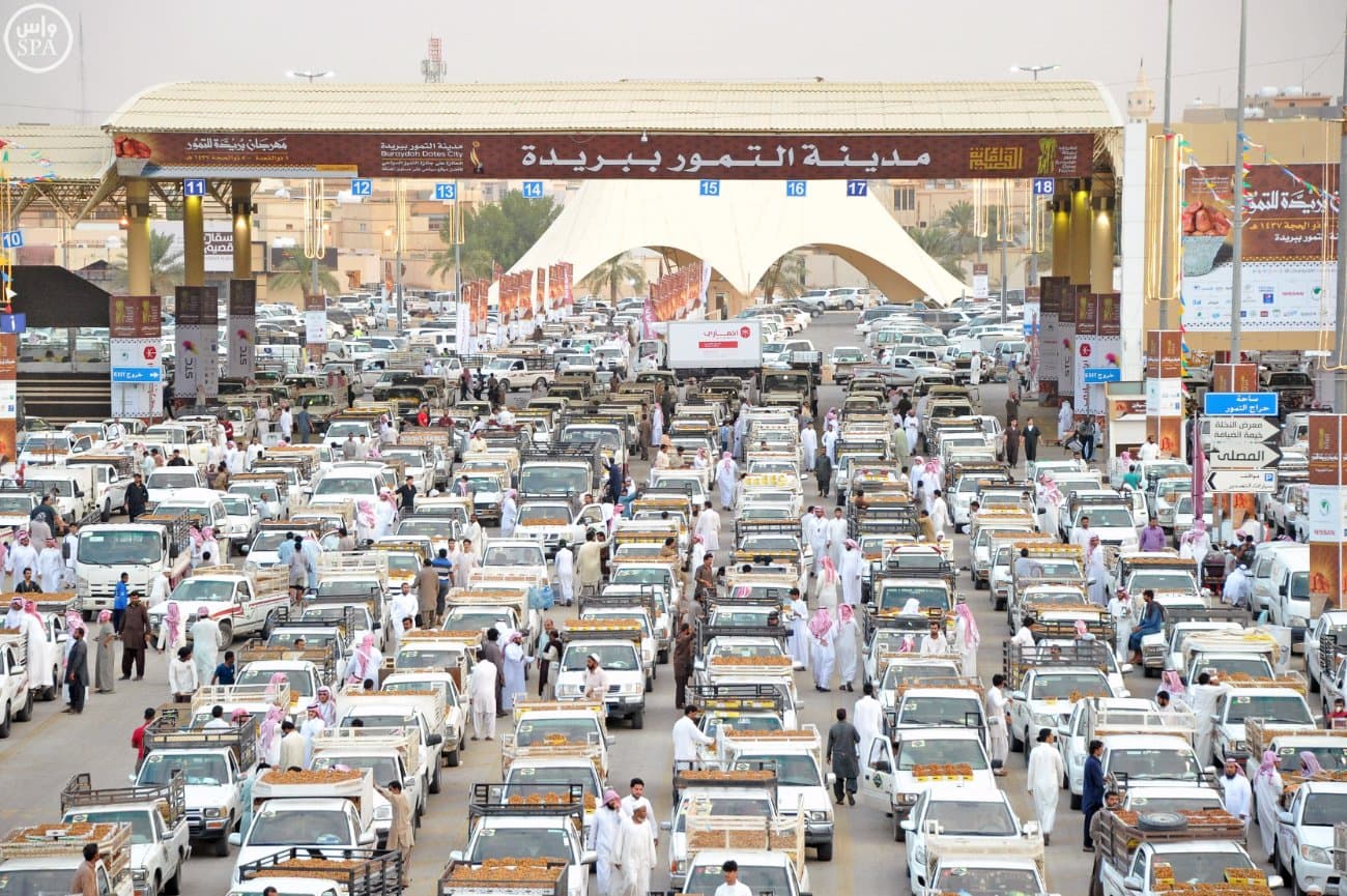 "ربع مليار" ريال خلال 12 يوماً تمثل العائدات المالية في سوق تمور بريدة