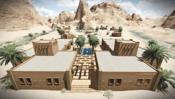 تصور للنزل البيئي في منتزه شرعان بالعلا. "الاقتصادية"