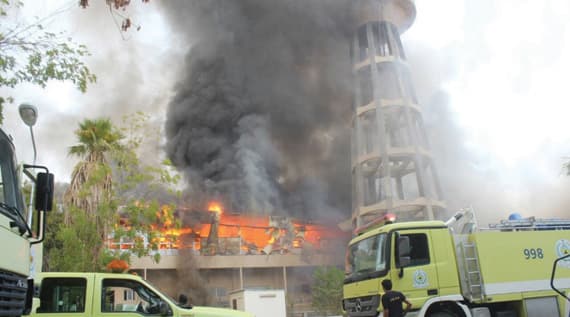 بلغ عدد الحرائق المتعمدة في الرياض 131 حريقا. "الاقتصادية"